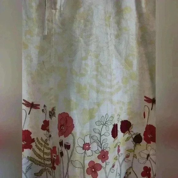 Eddie Bauer floral skirt | A-line | Pockets | 8 Petite - Picture 3 of 7
